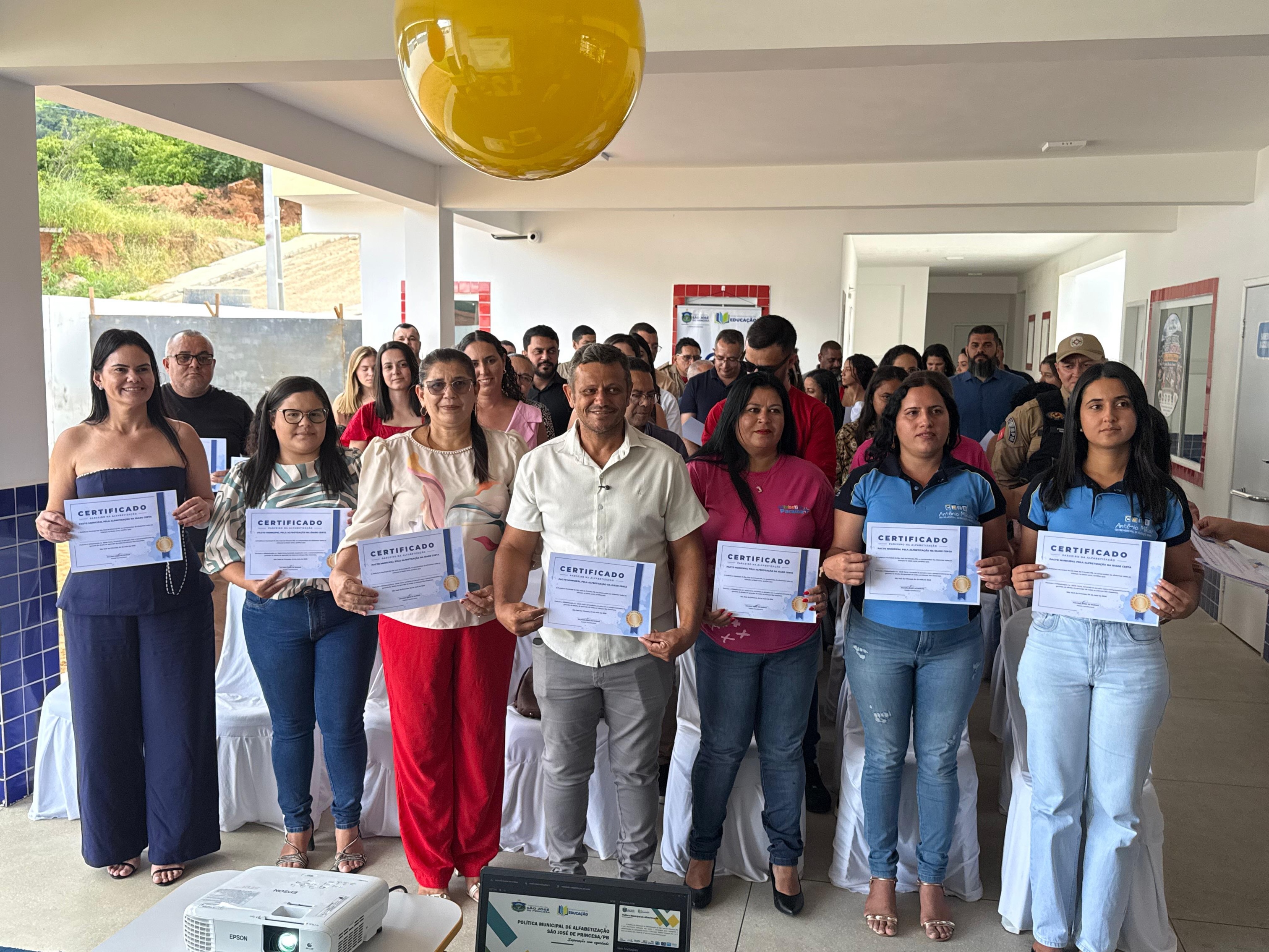São José de Princesa faz adesão ao Pacto Municipal de Alfabetização na Idade Certa