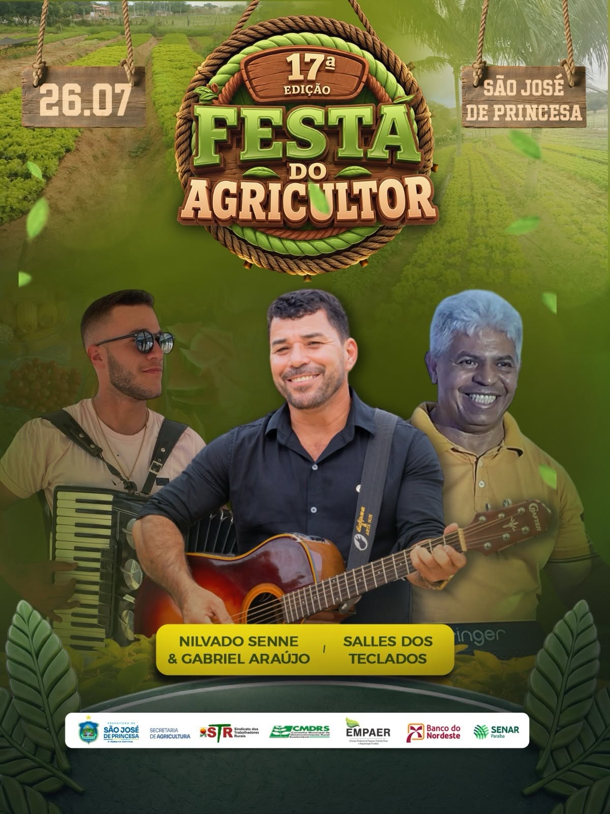 Vem aí a 17ª Festa do Agricultor de São José de Princesa